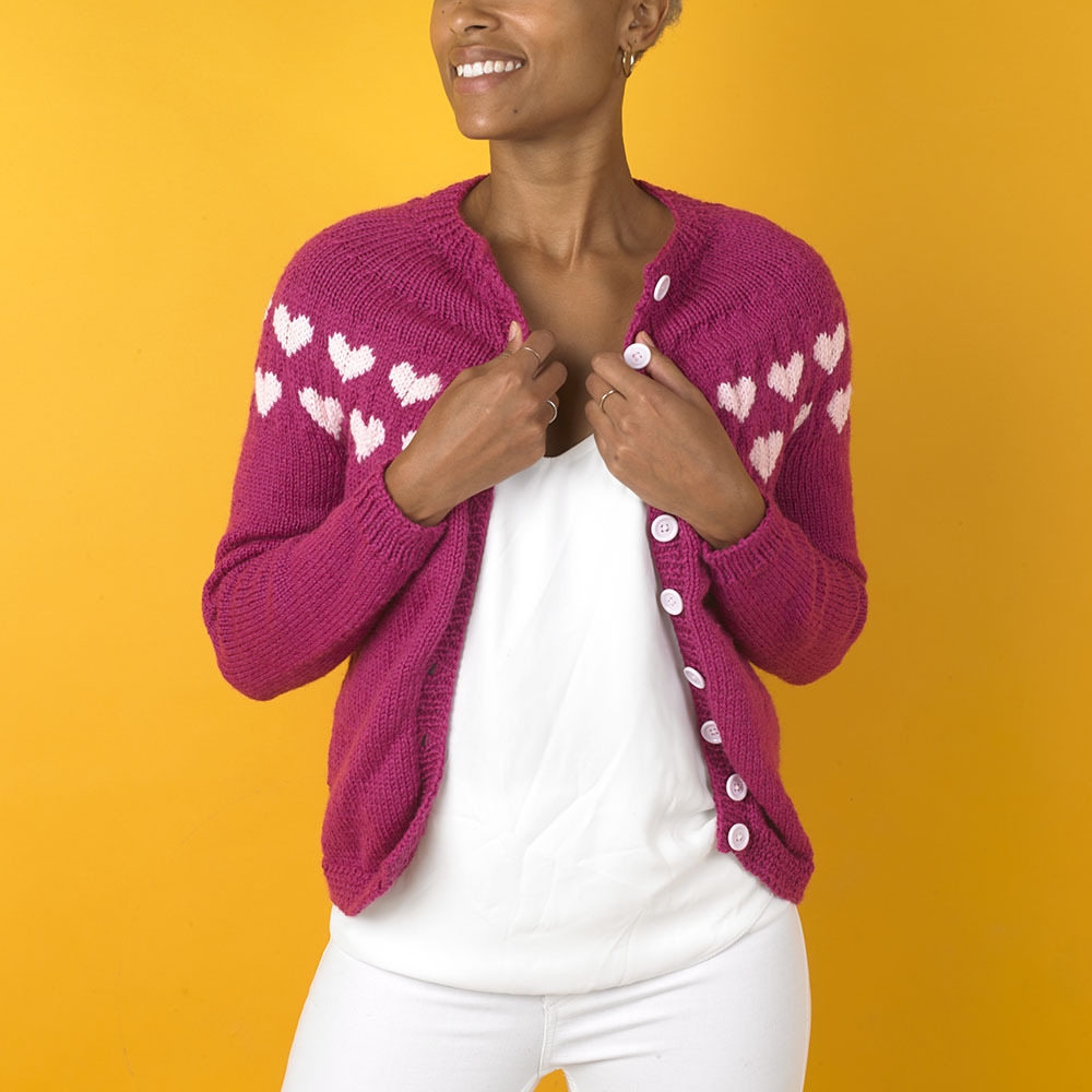 How to Knit a Quick Heart (Free Pattern)